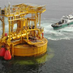 Calm buoy change out (May 2017 in Djeno - Congo)
